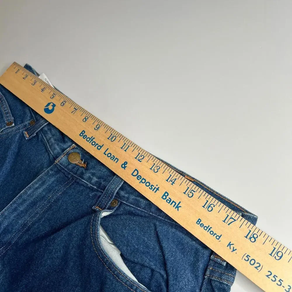 Carhartt Relaxed Fit Blue Denim Jeans 36x32 Mexico Heavyweight Workwear‎